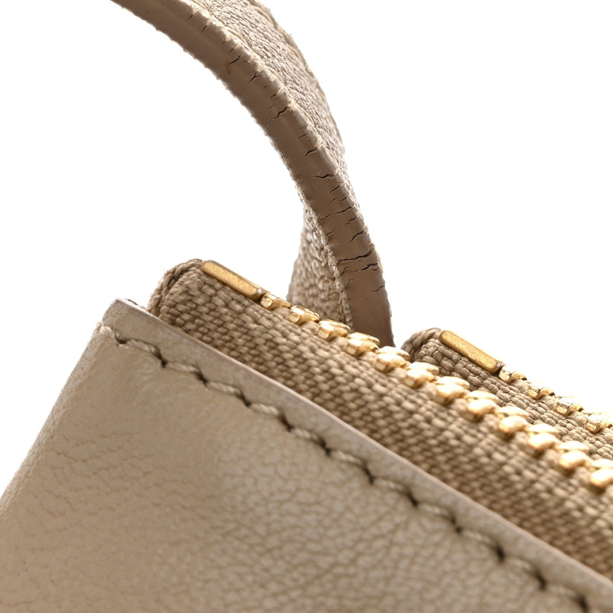 Liege Calfskin Large Trio Crossbody Bag Taupe