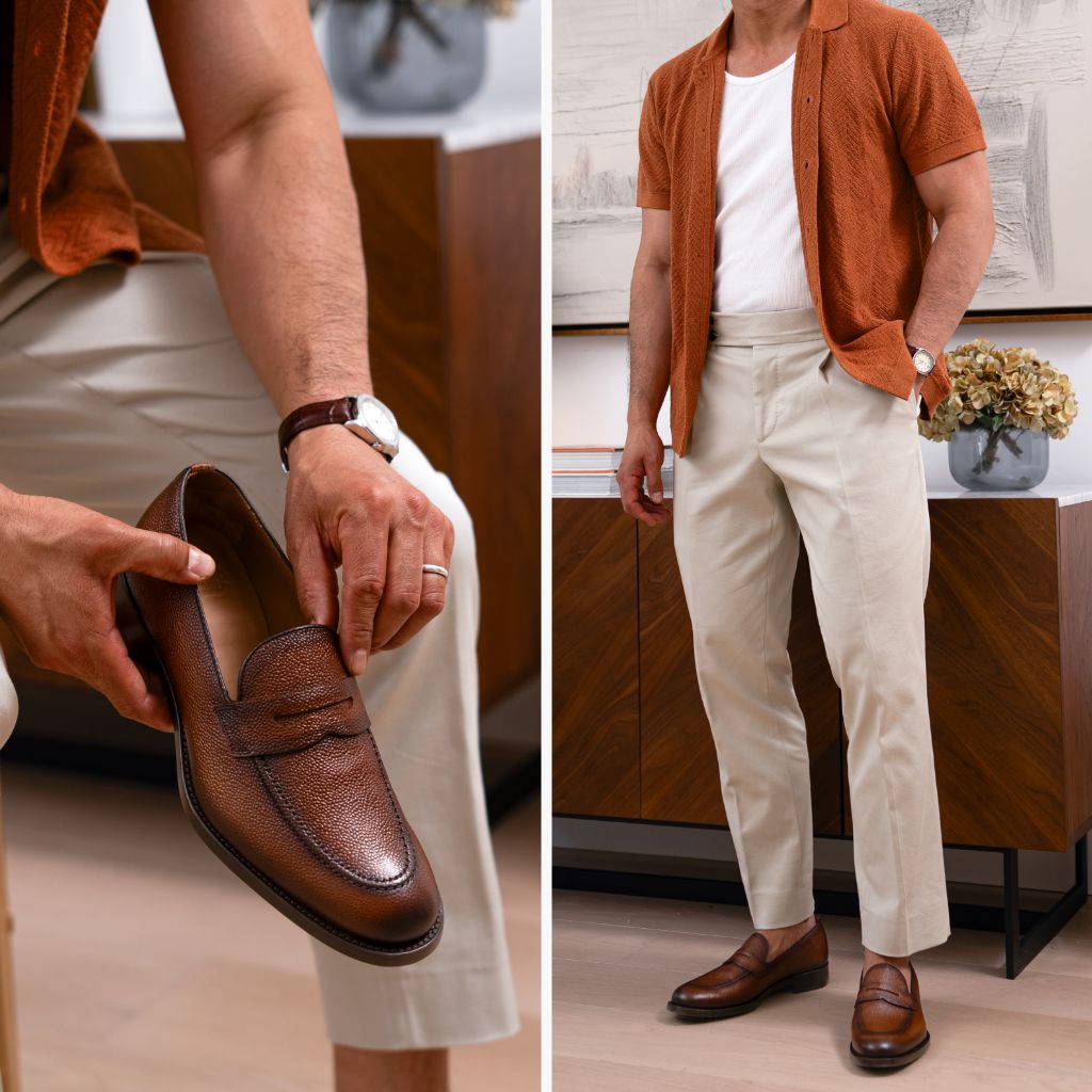 Lincoln | Pebbled Mahogany