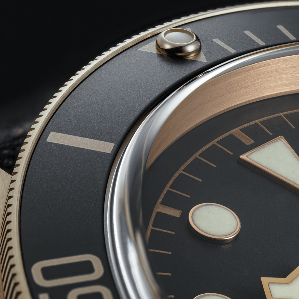 Black Bay Bronze 43mm - Slate Grey on Fabric Strap