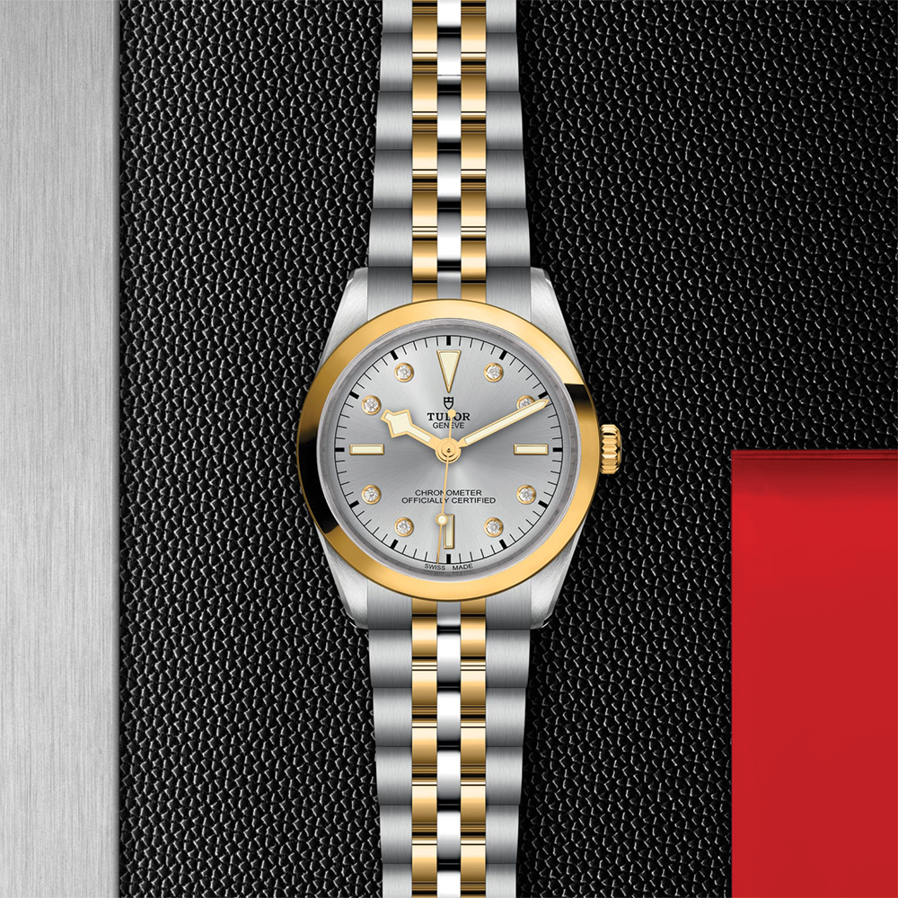 Black Bay One S&G 36mm - Silver, Diamond-Set on Bracelet