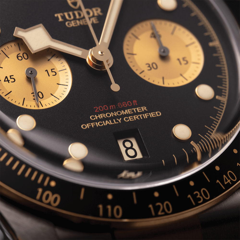 Black Bay Chrono S&G 41mm - Black on Bracelet