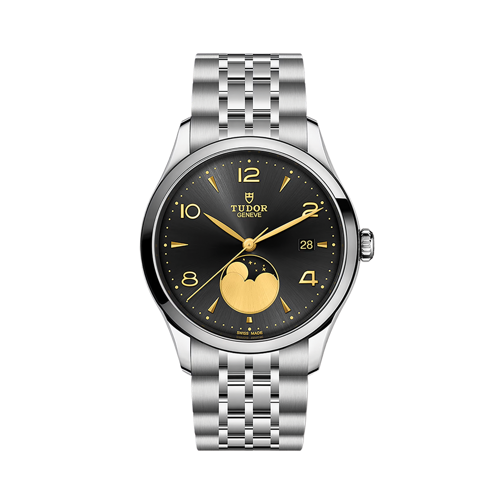 1926 Luna 39mm - Black on Bracelet