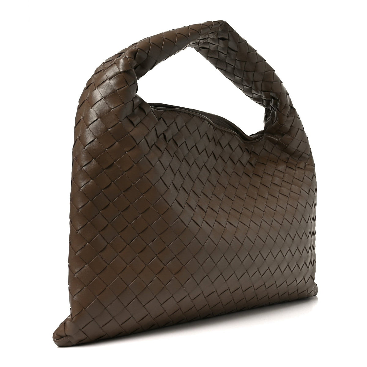 Calfskin Intrecciato Small Hop Pinecone