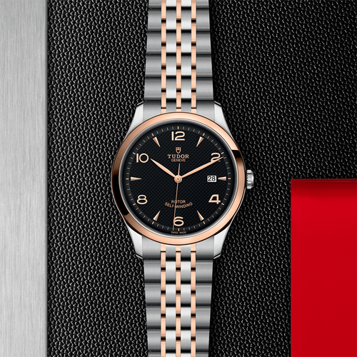 1926 Rose Gold Two-Tone 41mm - Black on Bracelet