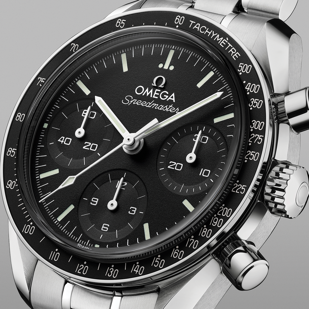 Speedmaster Chronograph 38mm - Black on Bracelet