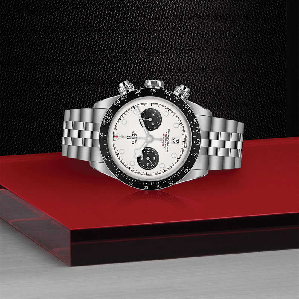 Black Bay Chrono 41mm - Opaline on 5-Link Bracelet