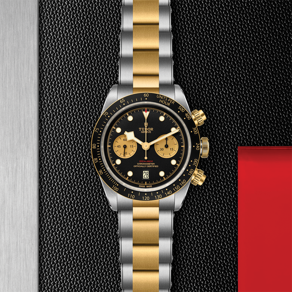 Black Bay Chrono S&G 41mm - Black on Bracelet