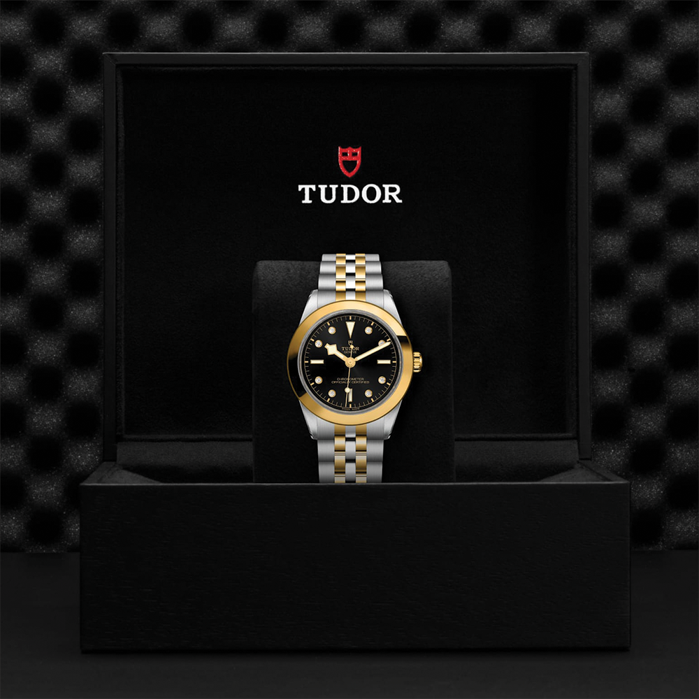 Black Bay One S&G 39mm - Black, Diamond-Set on Bracelet