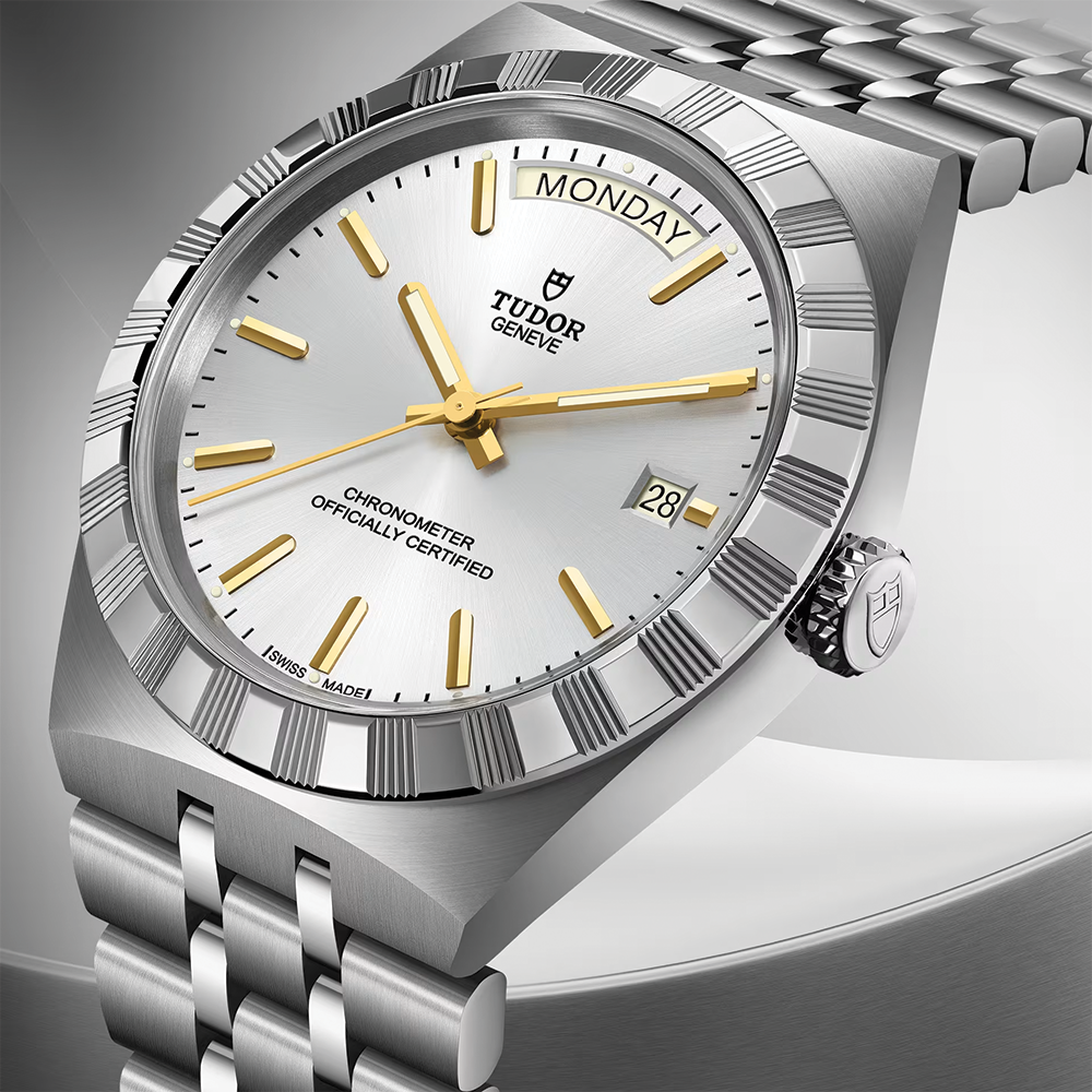 TUDOR Royal Day/Date 40mm - Silver on Bracelet