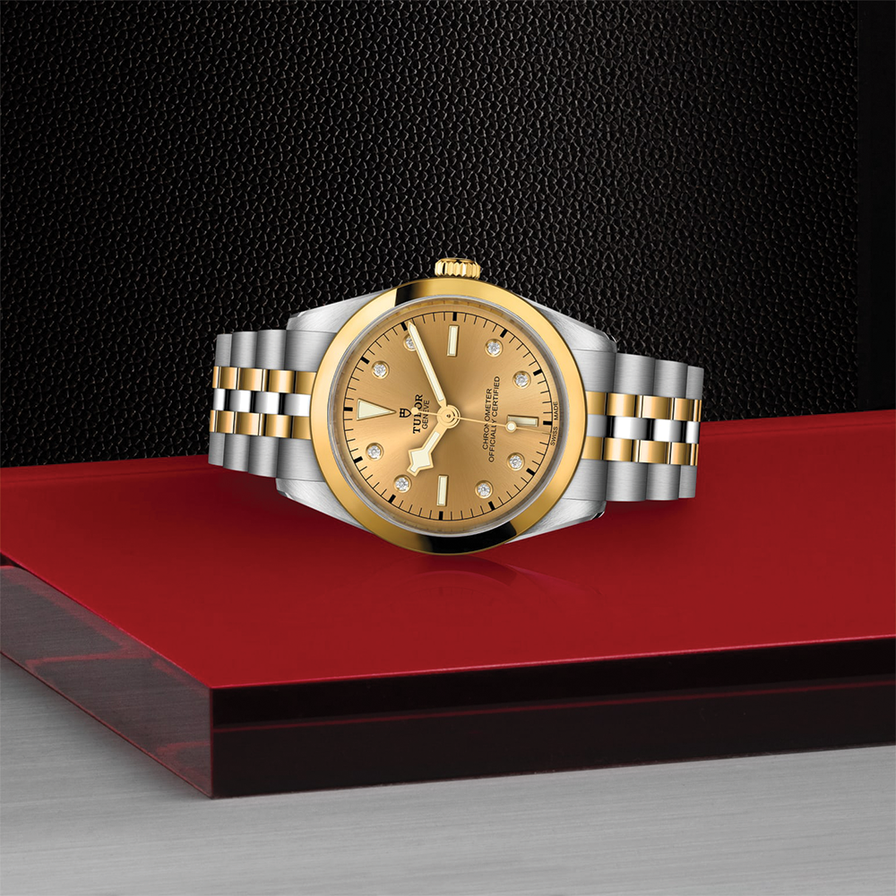 Black Bay One S&G 36mm - Champagne, Diamond-Set on Bracelet