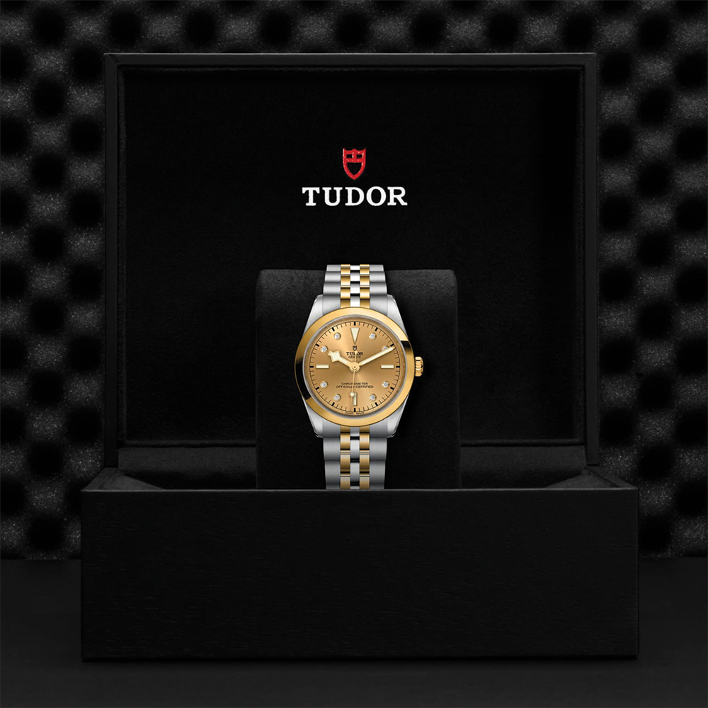 Black Bay One S&G 36mm - Champagne, Diamond-Set on Bracelet