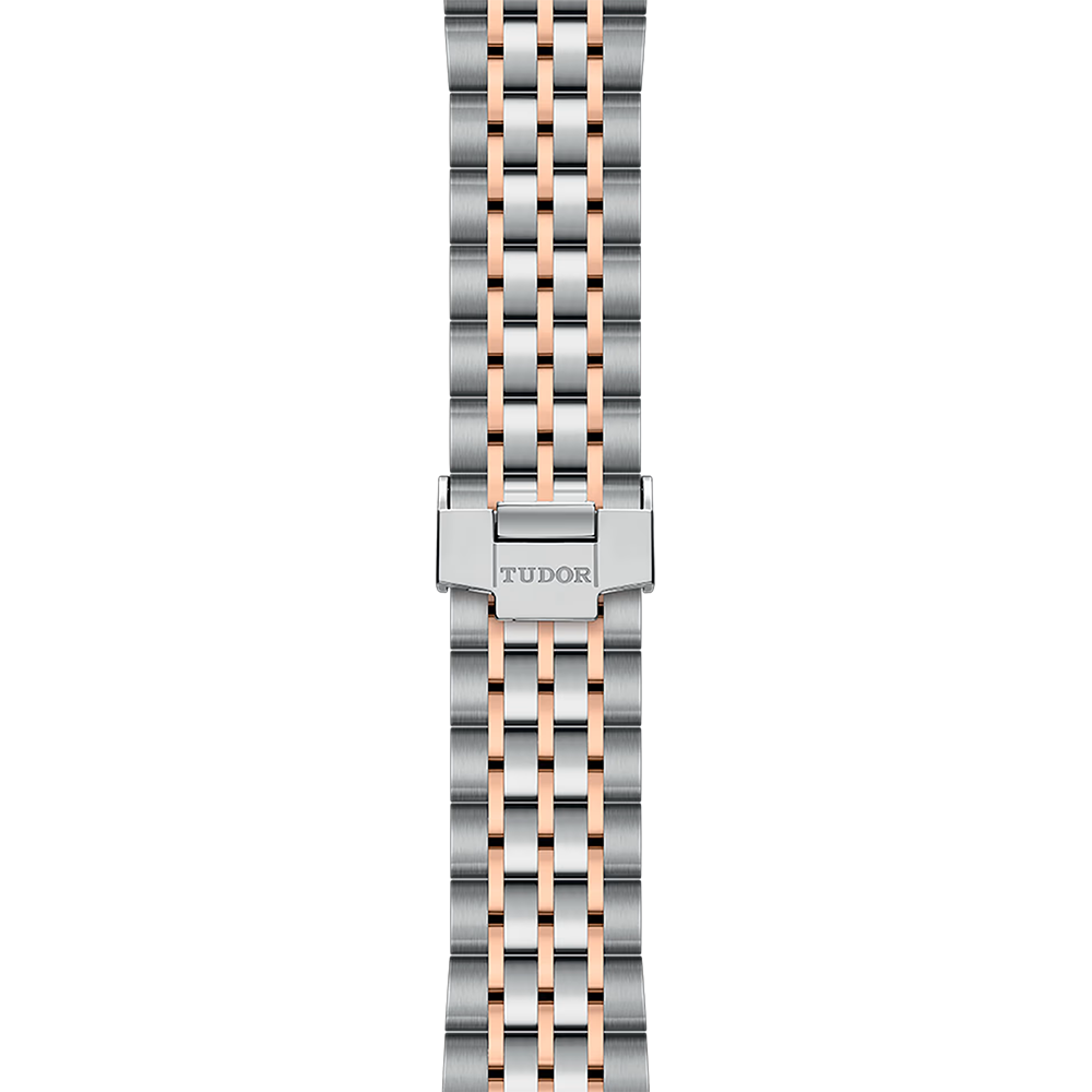 1926 Rose Gold Two-Tone 39mm - White on Bracelet