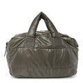Nylon Quilted Coco Cocoon Reversible Tote Grey