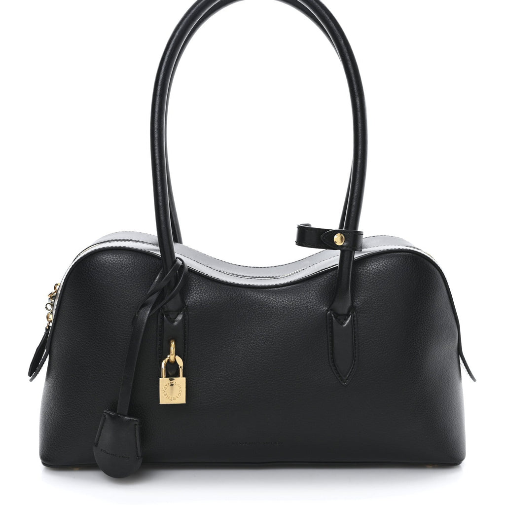 Eco Grainy Alter Mat Ryder Shoulder Bag Black