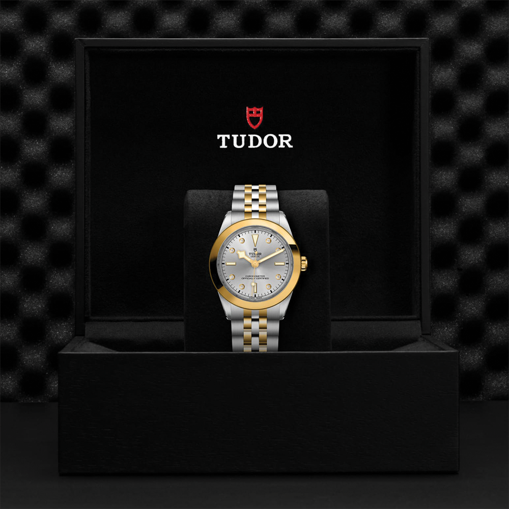 Black Bay One S&G 39mm - Silver, Diamond-Set on Bracelet