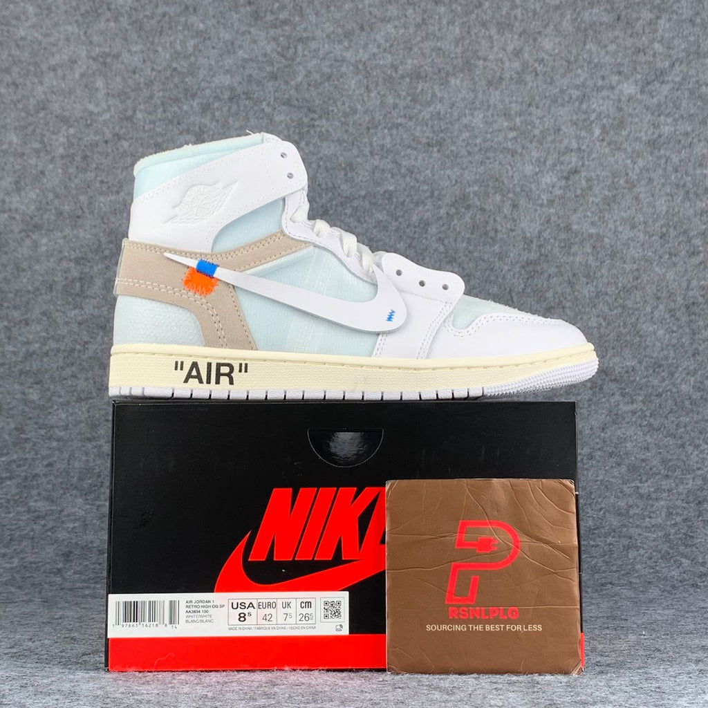 Virgil Abloh Archive X Air Jordan 1 High 'Alaska'