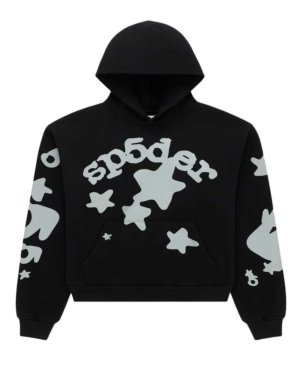 Sp5der Beluga 3M Reflective Hoodie Black