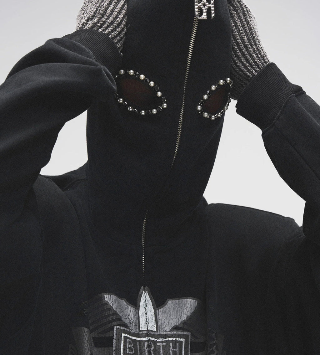 Birth of Royal Child Royce Crown Hoodie Black