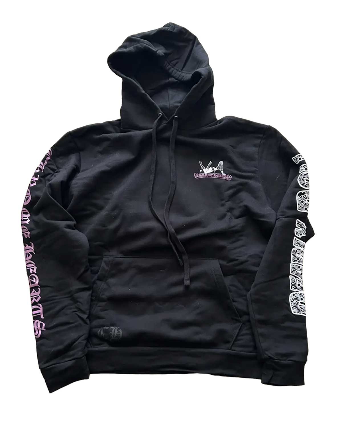 Chrome Hearts Hoodie Deadly Doll Black/Purple