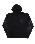 Chrome Hearts Tonal Horseshoe Logo Pullover Hoodie Black