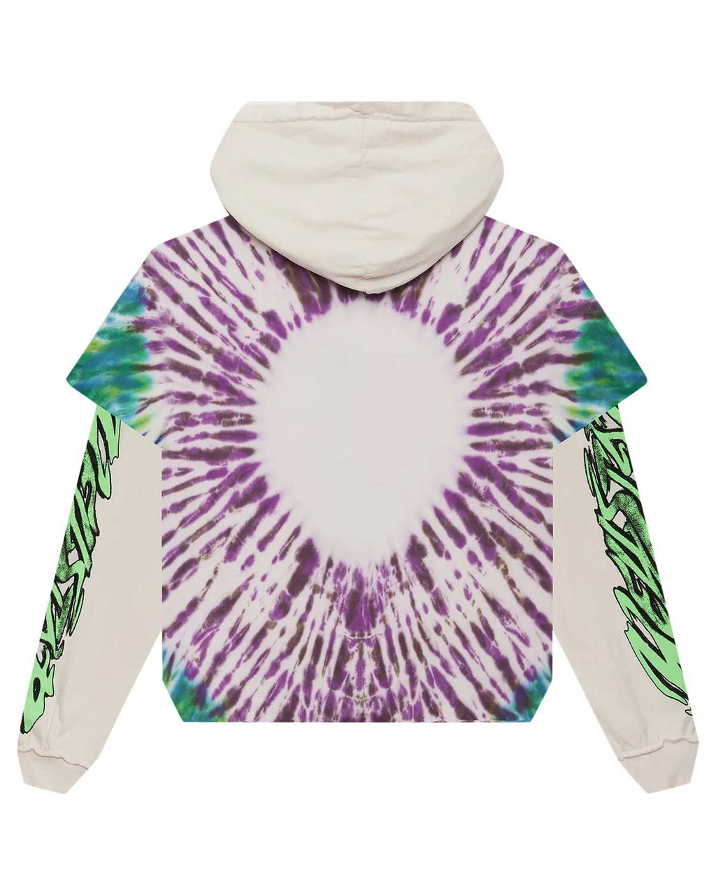 Hellstar Tie Dye Zip Up Hoodie