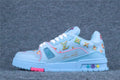 LV Trainer 'Monogram Donuts Blue'