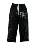 Mixed Emotions Pearl Sweatpants Black