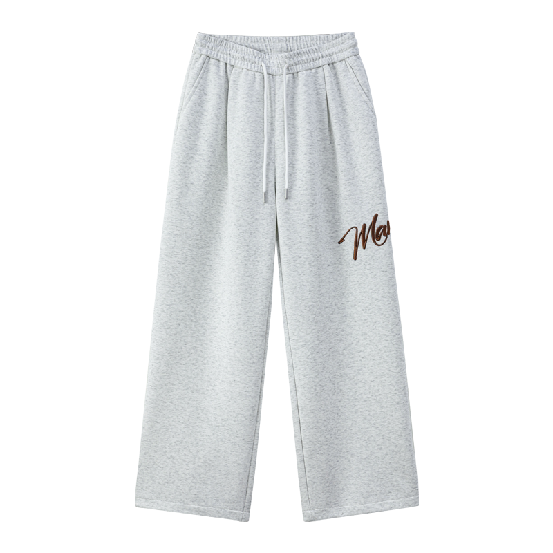 Tian Shuchen's same style MANYSTON American fashion brand sanitary pants for boys in spring and autumn, high street straight leg loose casual pants