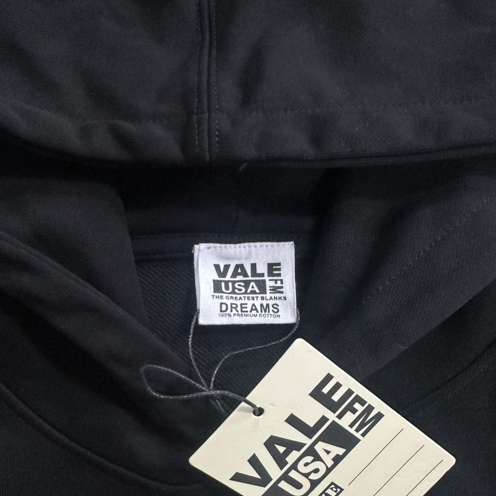 Cross border fashion VALE new retro hooded sweatshirt printed with American street hip-hop cotton versatile hooded sweatshirt