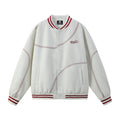 Zhang Zeyu's MANYSTON American retro embroidered baseball jacket for couples in spring and autumn casual wear
