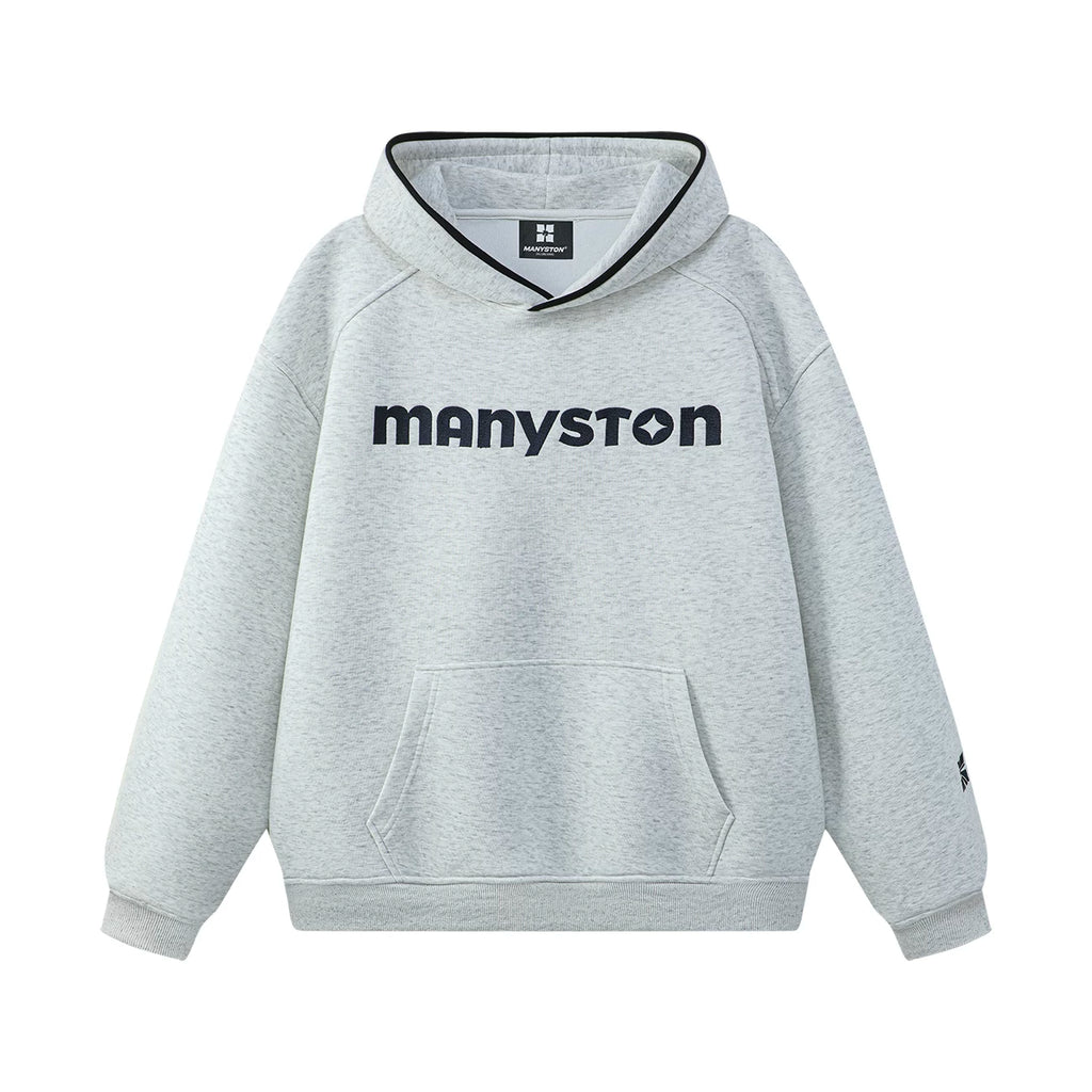 MANYSTON美式潮牌连帽卫衣男款青少年春秋季时尚宽松休闲百搭上衣