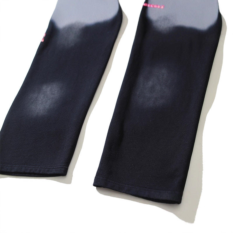 Cross border Fashion Hellstar Washed Retro Hip Hop American Street Printed Casual Cotton Pants Bathroom Pants