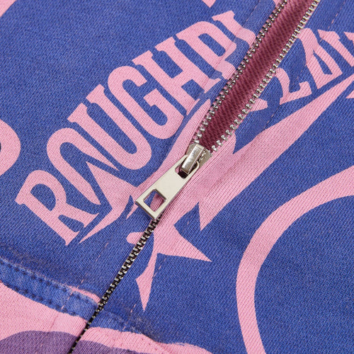 American High Street Rough Play Casual Retro Loose Hoodie Long Sleeve Hoodie Washed Letter Printed Hoodie