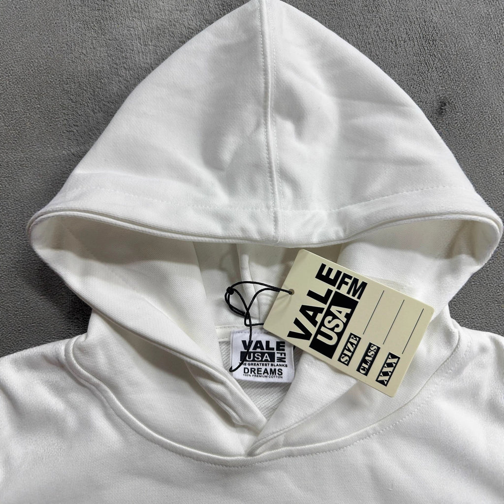Cross border fashion VALE new retro hooded sweatshirt printed with American street hip-hop cotton versatile hooded sweatshirt