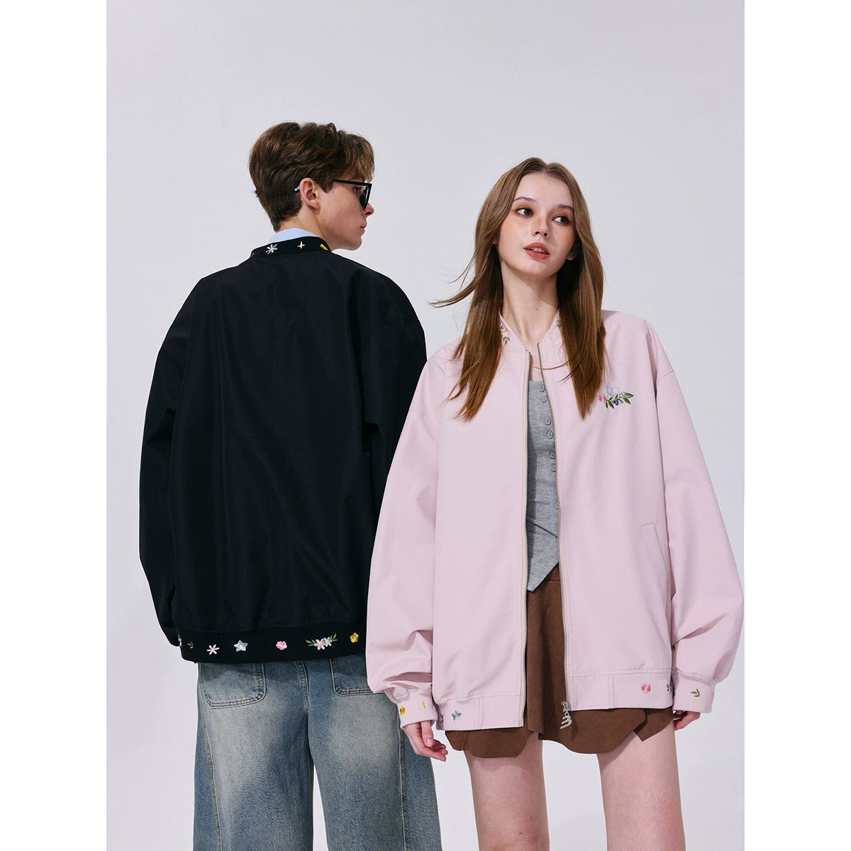 MANYSTON American Couple Baseball Jacket, Sports Jacket, Men's Spring Trendy Brand, High End, Casual Flying Jacket
