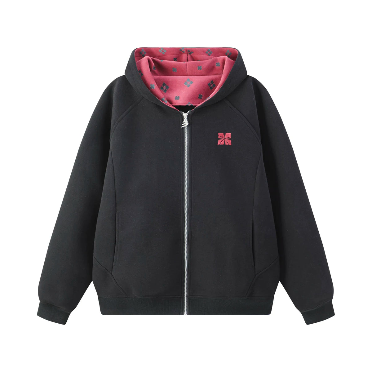 Hao Yiran's MANYSTON American style hooded jacket for spring and autumn couples, loose casual cardigan jacket