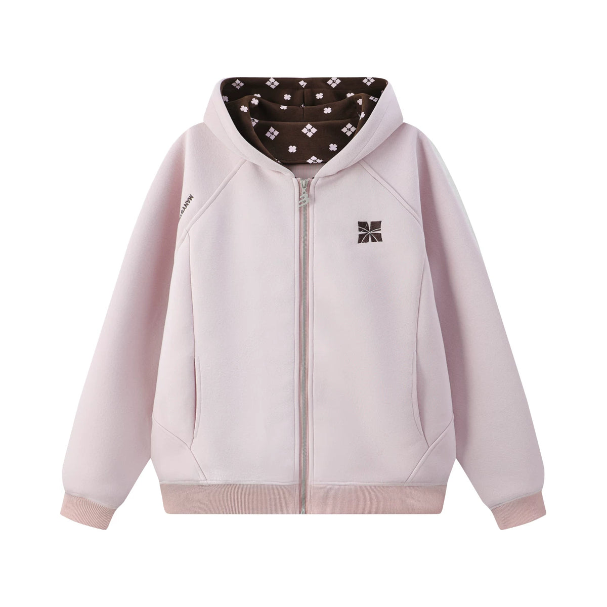 Hao Yiran's MANYSTON American style hooded jacket for spring and autumn couples, loose casual cardigan jacket