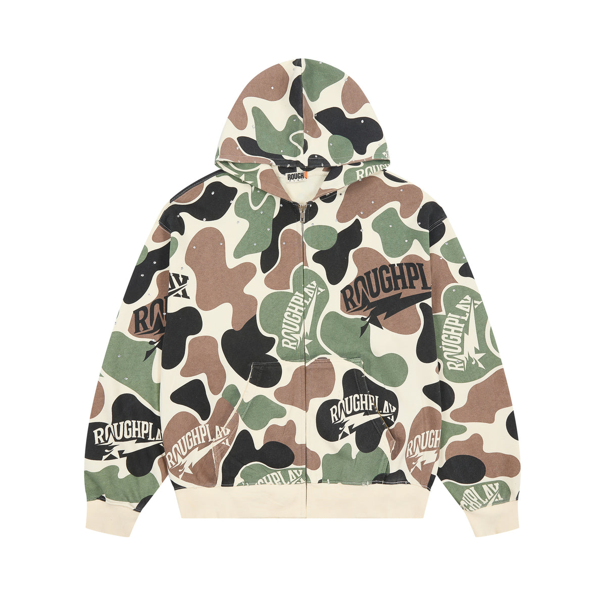 American High Street Rough Play Casual Retro Loose Hoodie Long Sleeve Hoodie Washed Letter Printed Hoodie