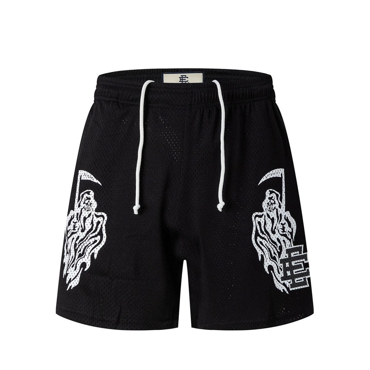 Cross border fashion Eric Emanuel's new American printed breathable, versatile and comfortable summer casual shorts