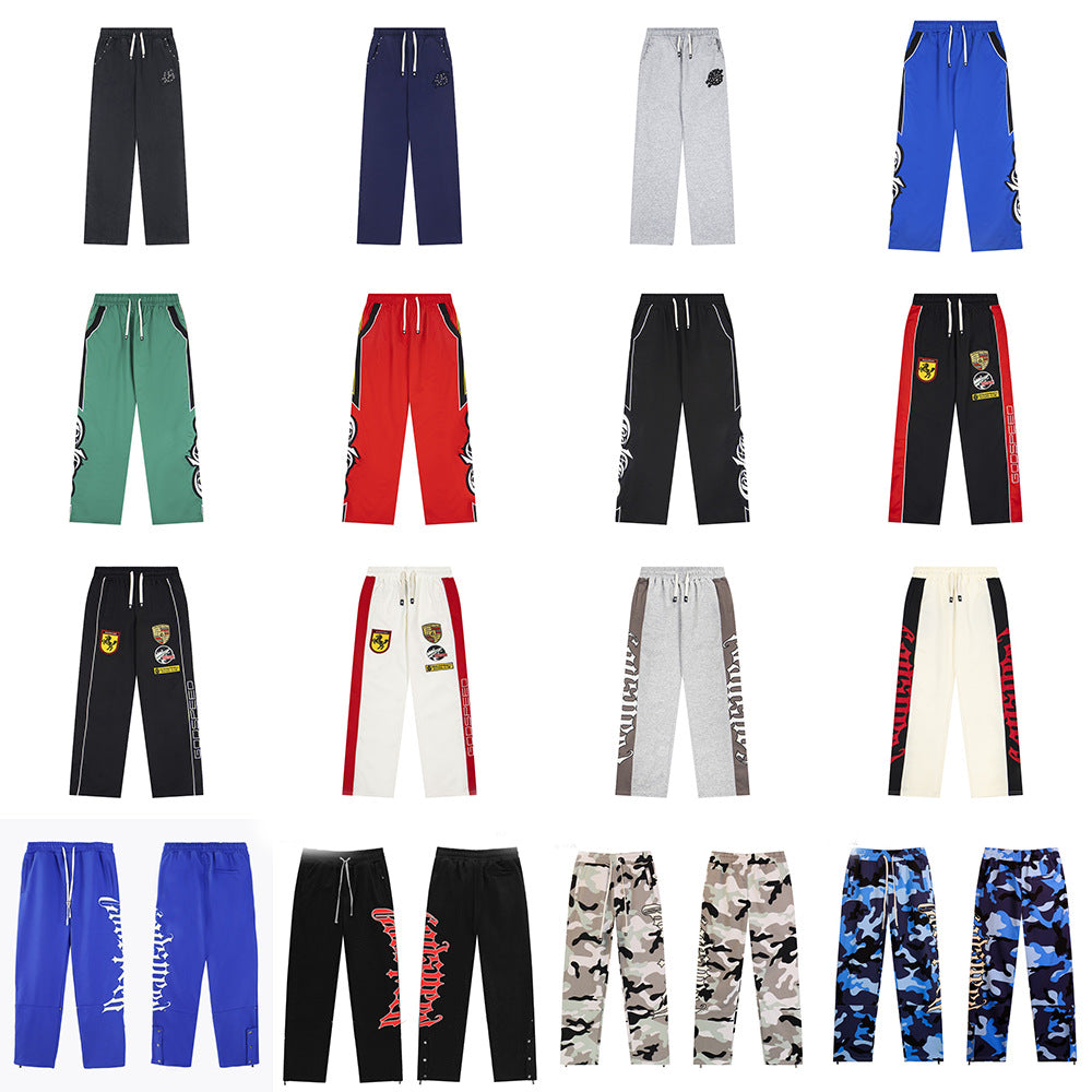 Cross border fashion Godspeed 26 year new hot stamping casual American street hip-hop versatile pants brand