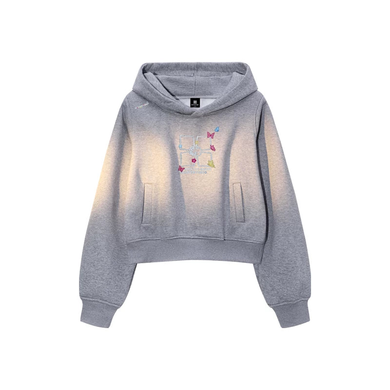 Qing Dynasty MANYSTON American Heavy duty Embroidered Hoodie Hoodie Men's Spring and Autumn Trendy Brand Hoodie Couple's Coat