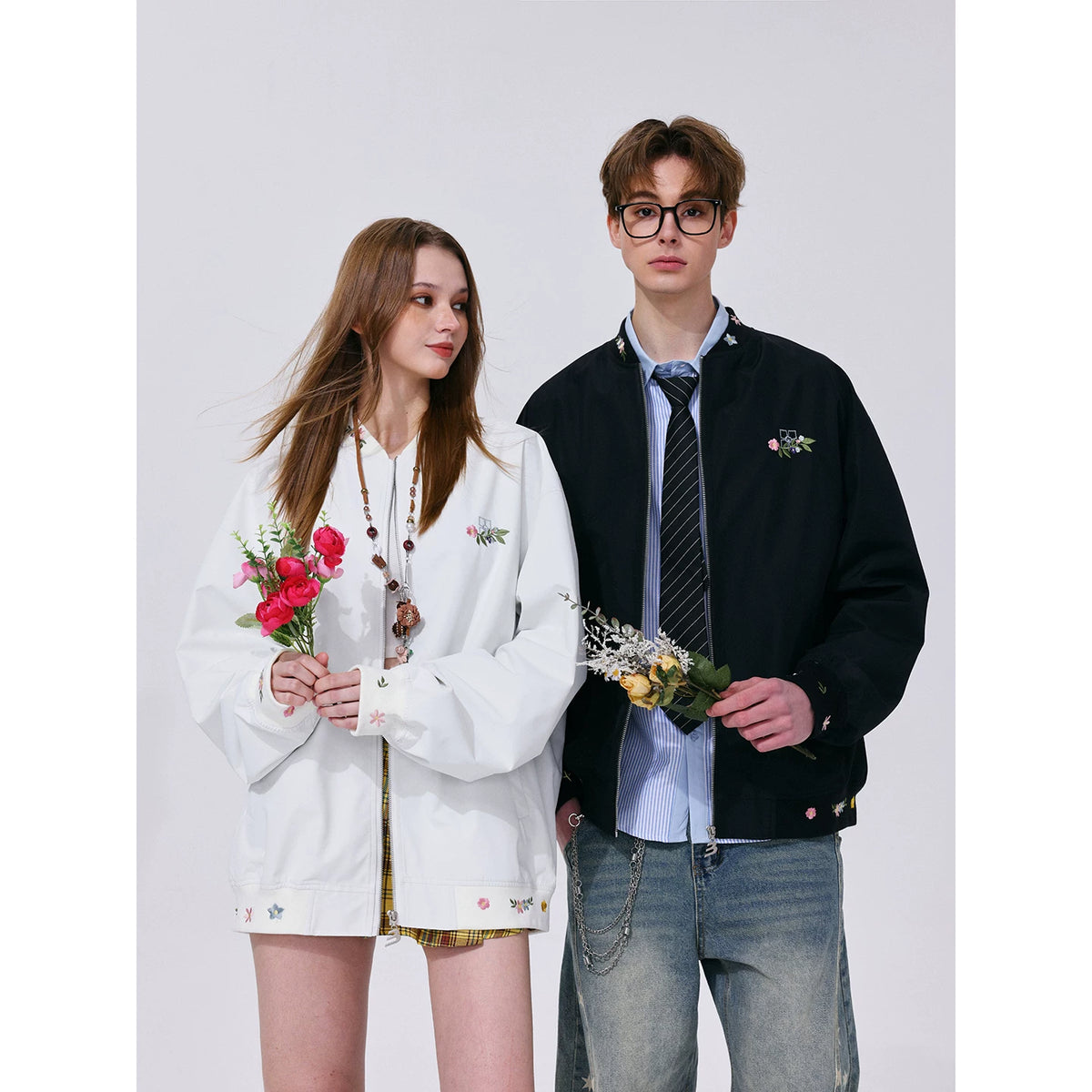 MANYSTON American Couple Baseball Jacket, Sports Jacket, Men's Spring Trendy Brand, High End, Casual Flying Jacket