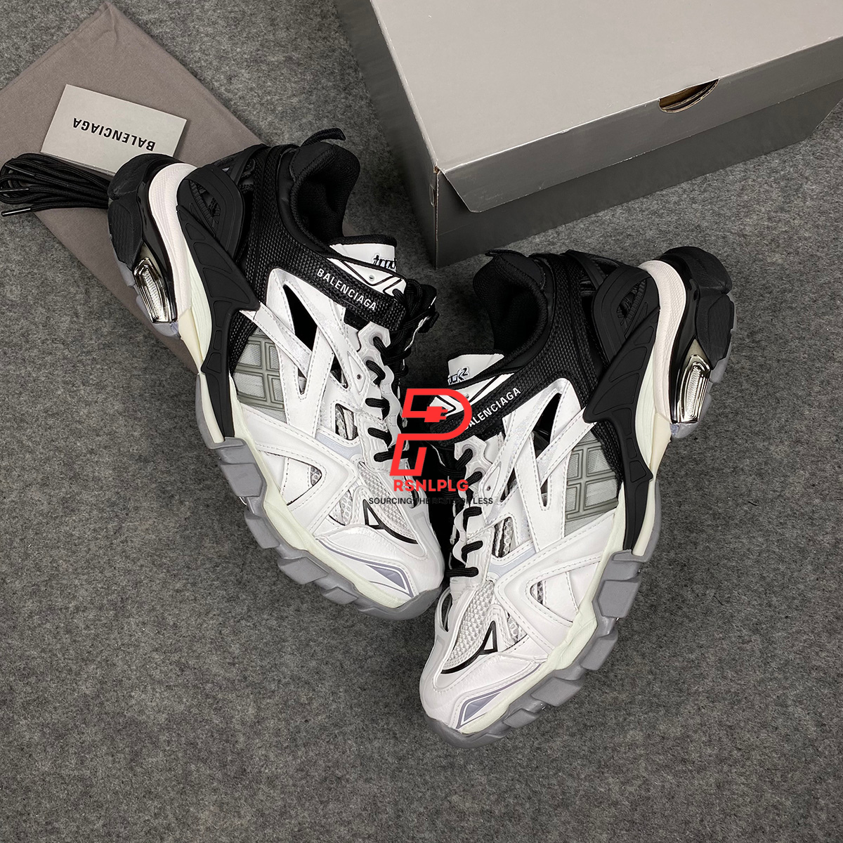 Balenciaga Track.2 Trainer 'Black White'