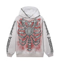 Revenge 38 Ribcage Hoodie Cement
