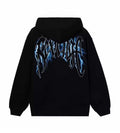 Revenge Blue Lighting Arch Logo Hoodie