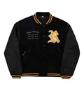 Revenge Rottweiler Varsity Jacket Black