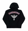 Revenge Skeleton Angel Hoodie Black