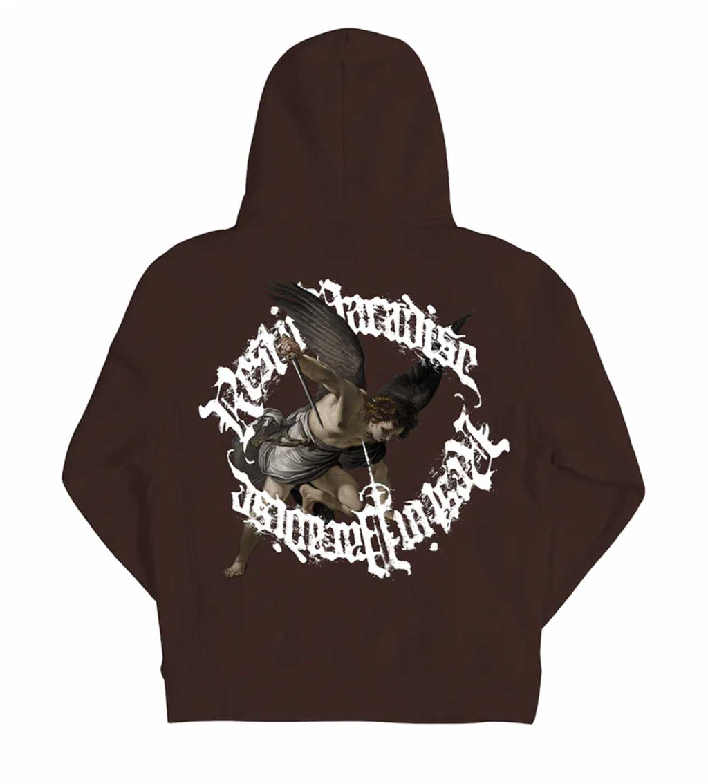 Revenge St. Michaels Hoodie Chocolate Brown