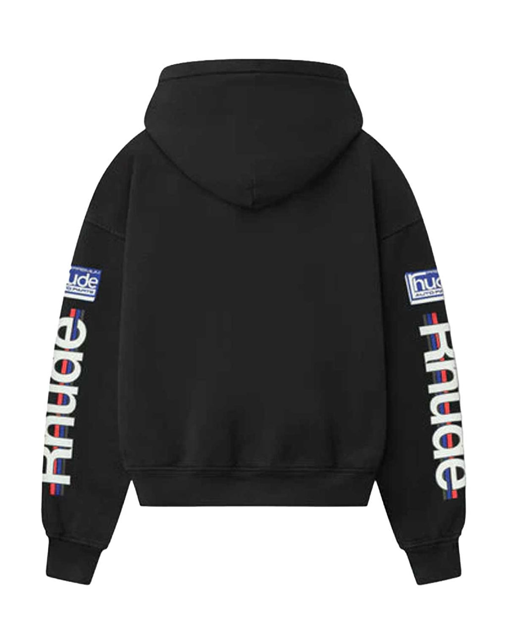 Rhude Petrol Patch Hoodie Black