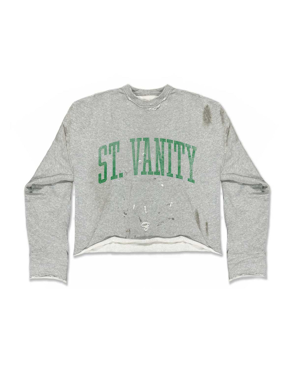 Saint Vanity Gators Crewneck Grey